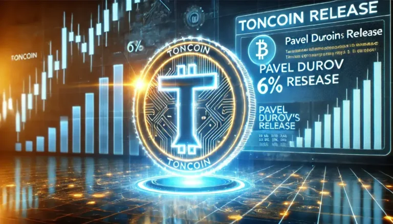 Toncoin Price Surges 6% Following Pavel Durov's Release