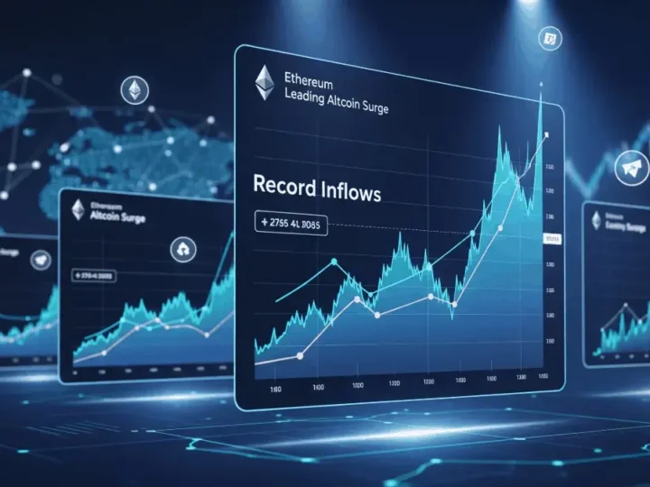Digital Assets See Record Inflows as Ethereum Leads Altcoin Surge