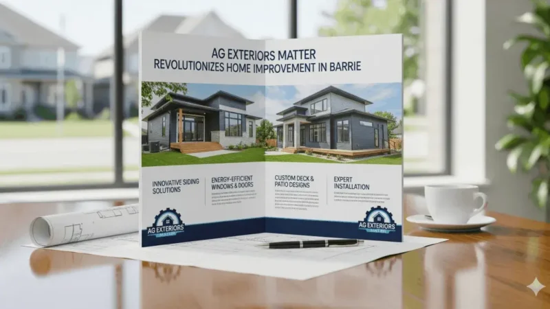 AG Exteriors Matter Revolutionizes Home Improvement in Barrie with Blockchain-Powered Siding Services