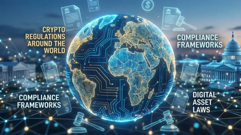 Regulación de las criptomonedas en el mundo: una guía completa por país
