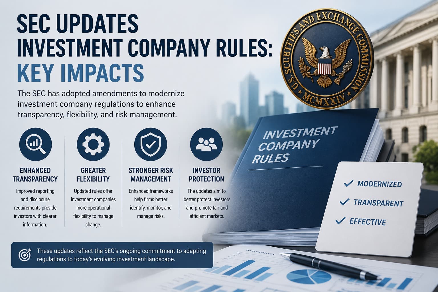 SEC Updates Investment Company Rules