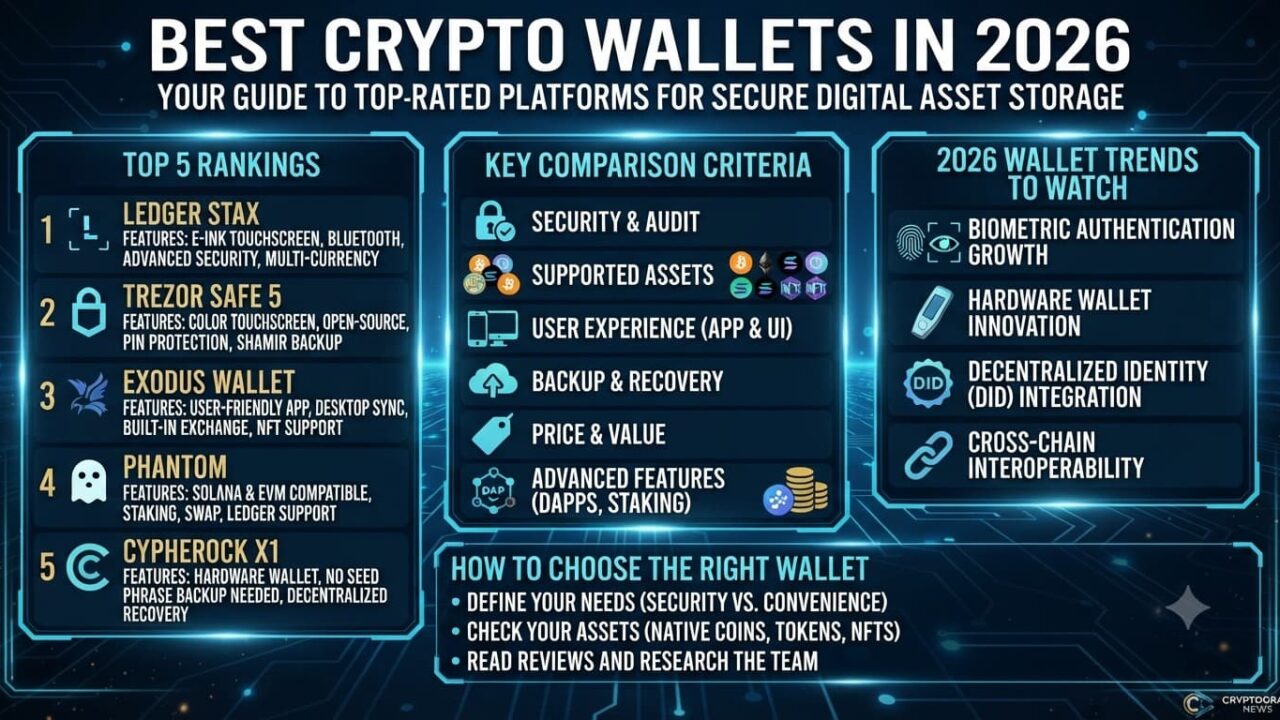 Best Crypto Wallets in 2026