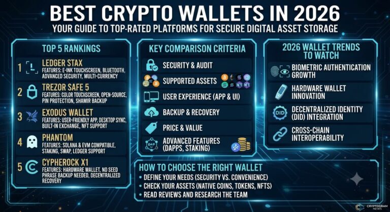 Best Crypto Wallets in 2026