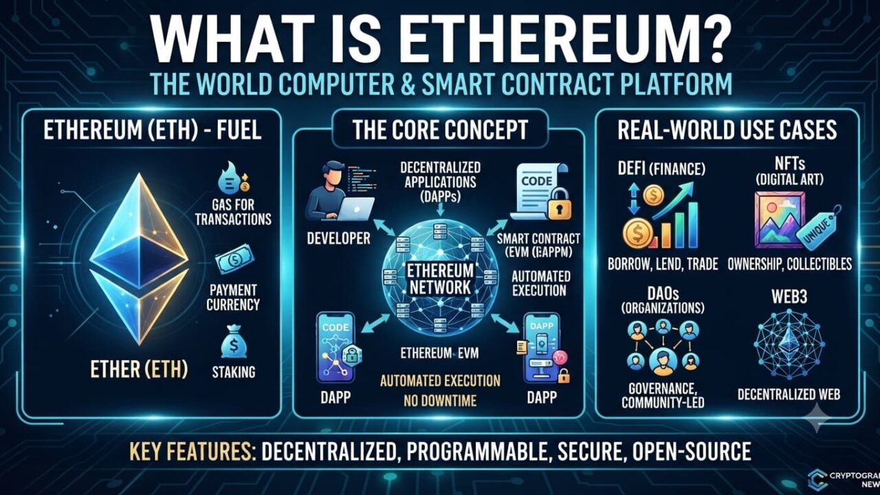 What Is Ethereum? A Beginner’s Guide to ETH