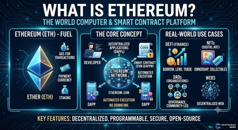 What Is Ethereum? A Beginner’s Guide to ETH