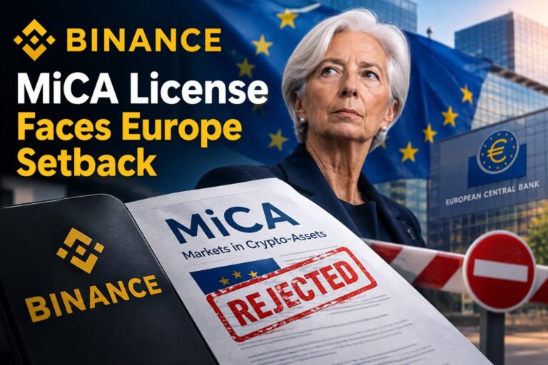 Binance MiCA License Faces Europe Setback